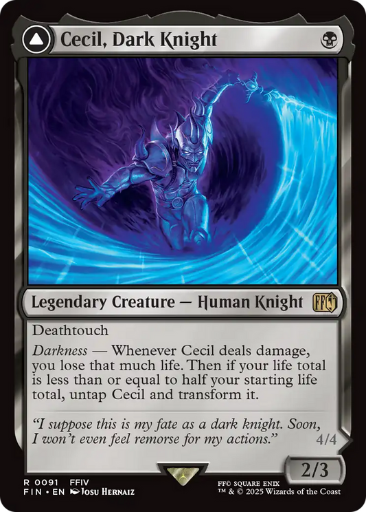 Cecil, Dark Knight (FIN-091) - FINAL FANTASY Foil
