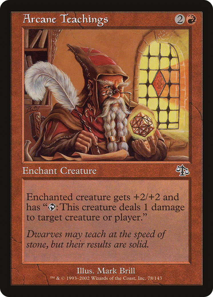 Arcane Teachings (JUD-078) - Judgment Foil