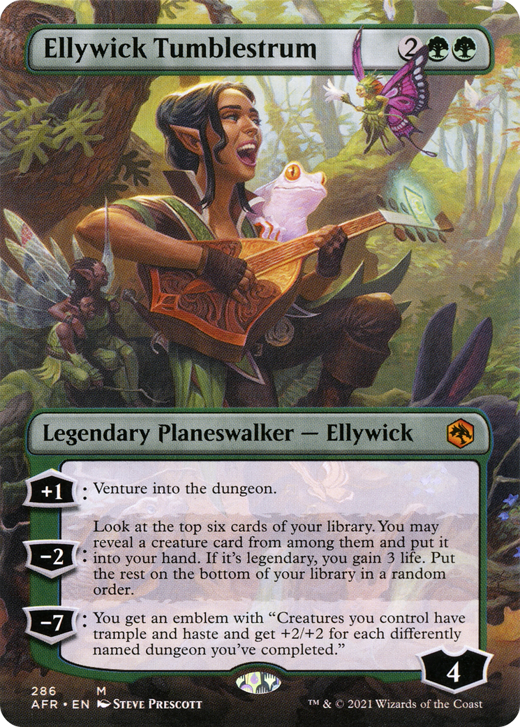 Ellywick Tumblestrum (AFR-286) - Adventures in the Forgotten Realms (Borderless) Foil