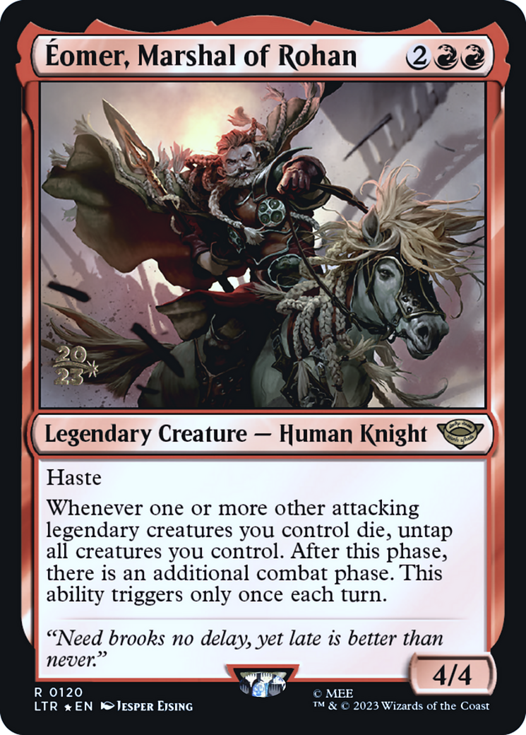 Éomer, Marshal of Rohan (PRE-120) - Tales of Middle-earth Promos Foil