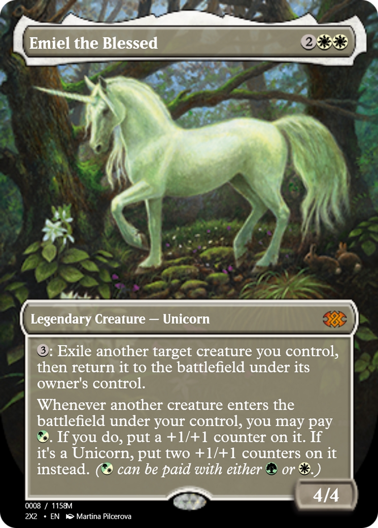 Emiel the Blessed (PRM-102229) - Magic Online Promos Foil