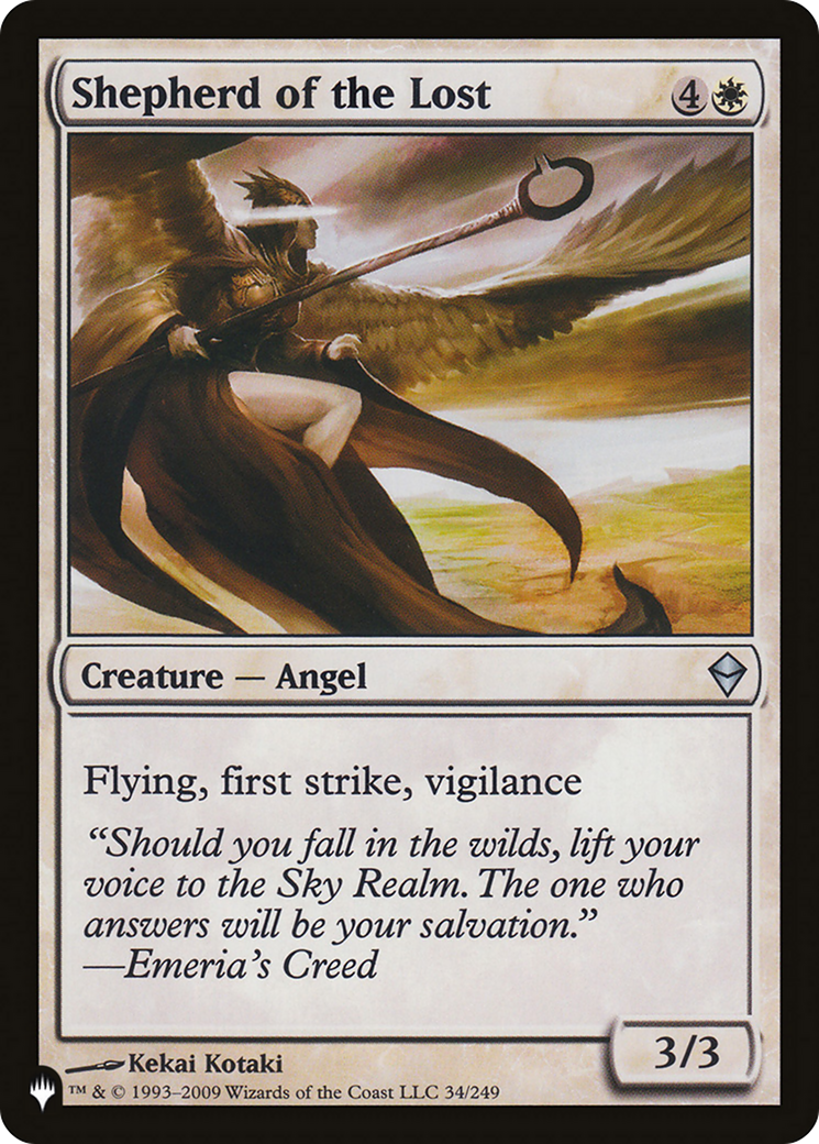 Shepherd of the Lost (LIST-34/249) - The List