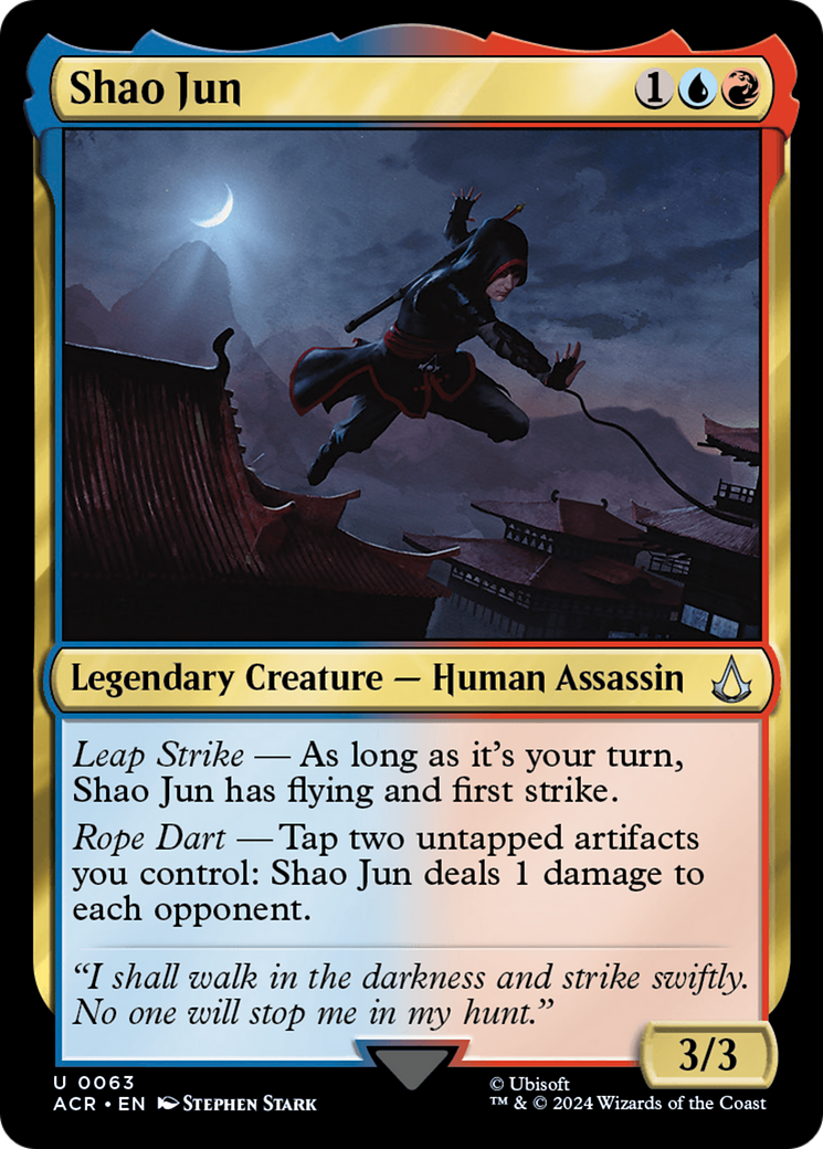 Shao Jun (ACR-063) - Assassin's Creed Foil