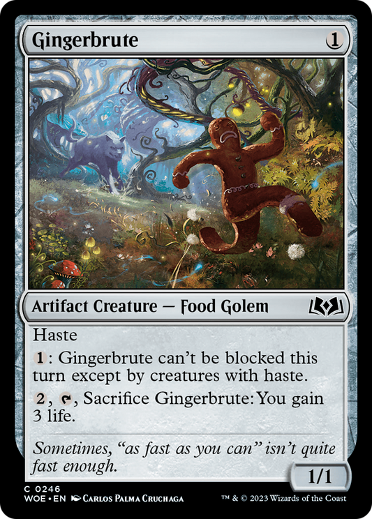 Gingerbrute (WOE-246) - Wilds of Eldraine Foil