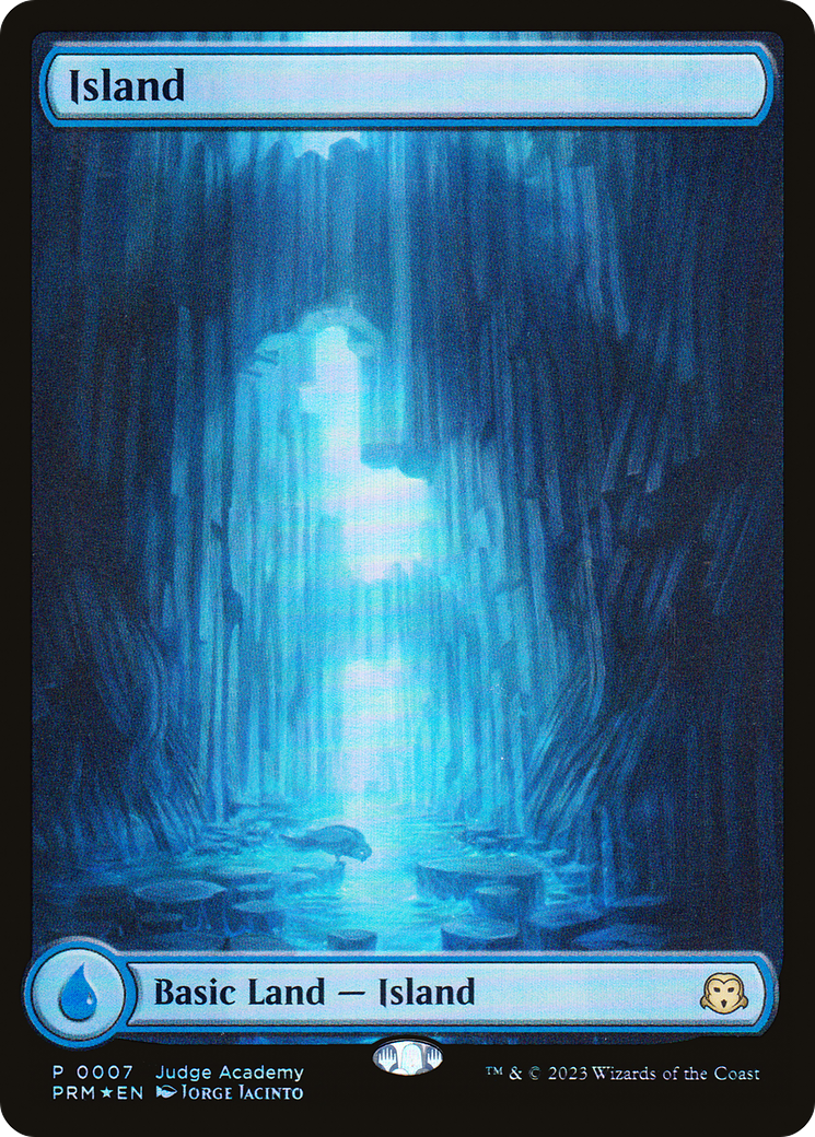 Island (JDG-007) - Judge Gift Cards 2023: (Full Art) Foil