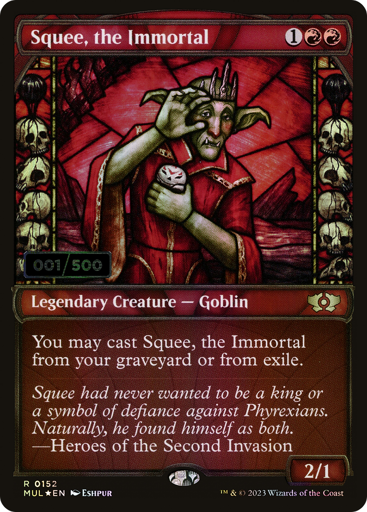 Squee, the Immortal (MUL-152) - Multiverse Legends: (Showcase) Foil