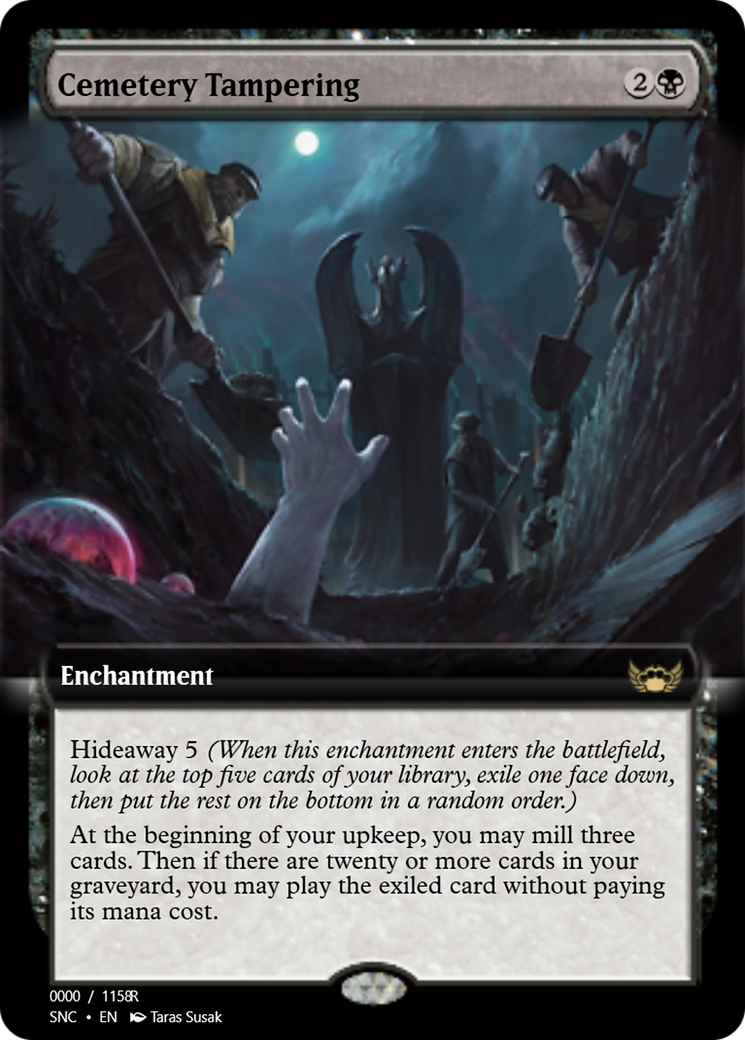 Cemetery Tampering (PRM-99775) - Magic Online Promos Foil