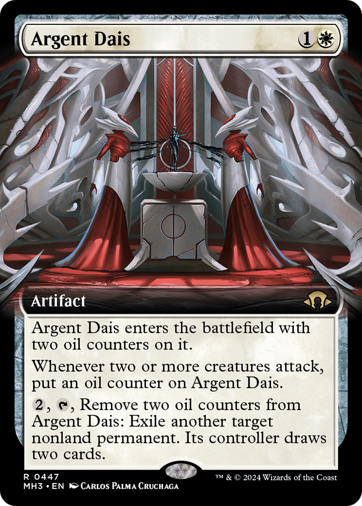Argent Dais (MH3-447) - Modern Horizons 3: (Extended Art)