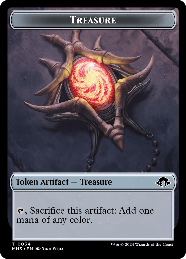 Treasure (TMH3-034) - Modern Horizons 3 Tokens Foil