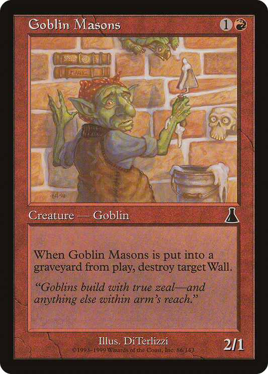 Goblin Masons (UDS-086) - Urza's Destiny Foil