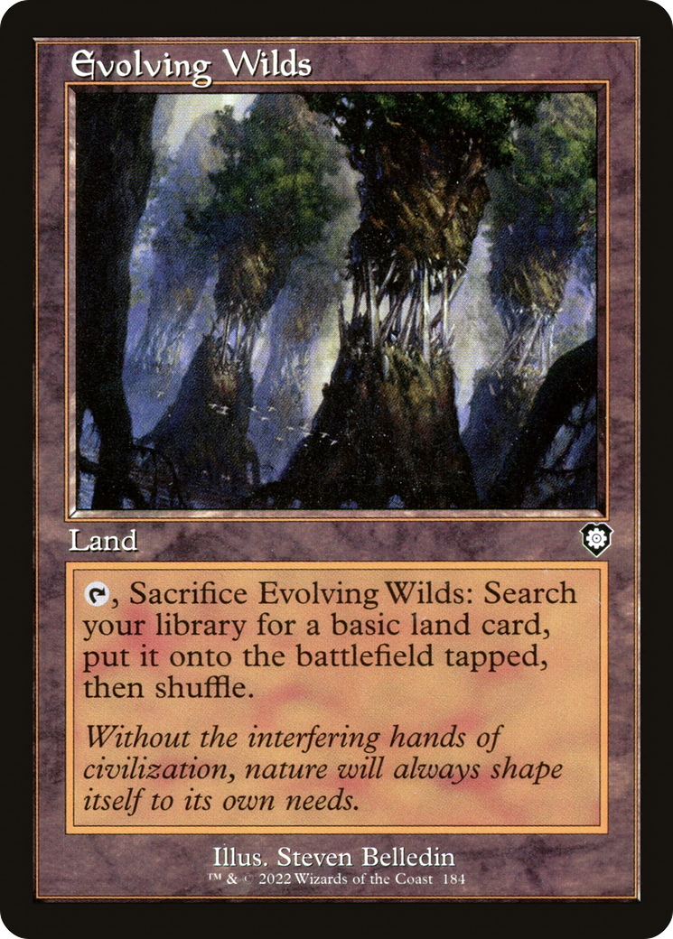 Evolving Wilds (BRC-184) - The Brothers' War Commander