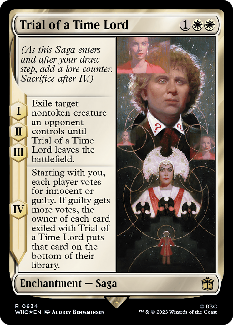 Trial of a Time Lord (WHO-634) - Doctor Who Foil