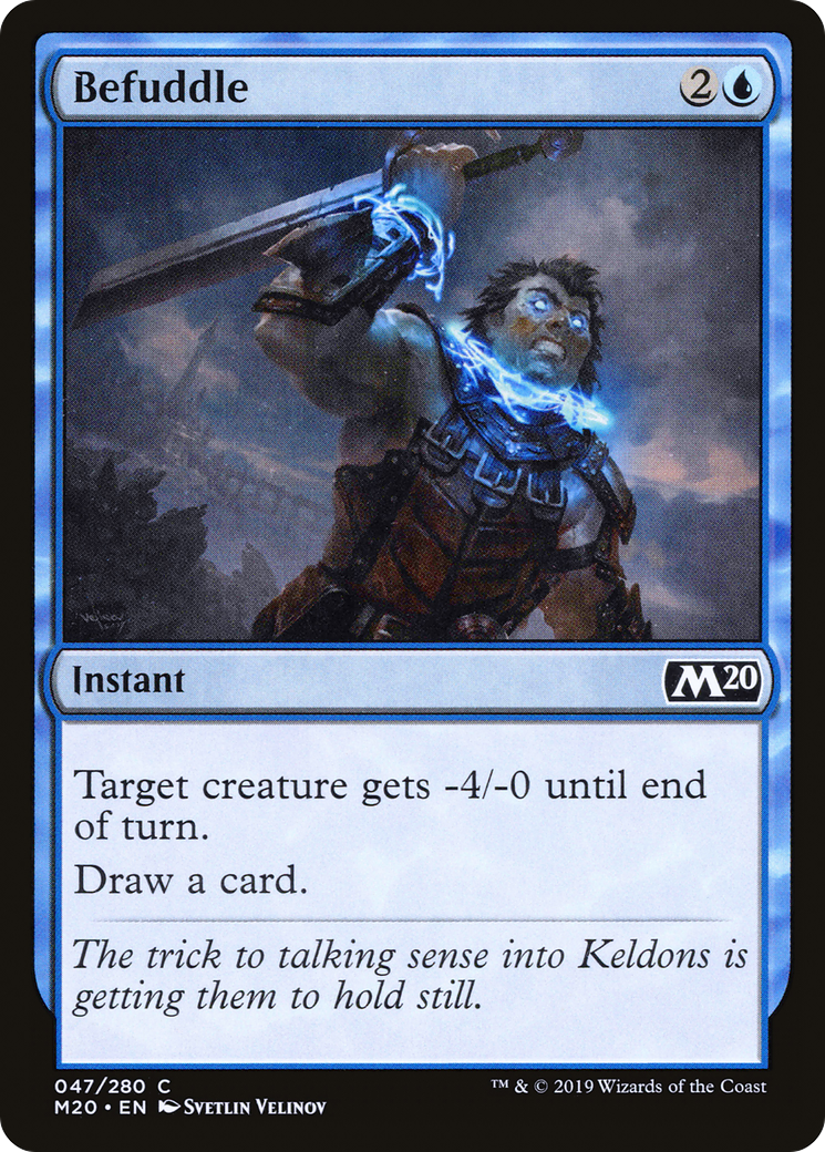 Befuddle (M20-047) - Core Set 2020 Foil