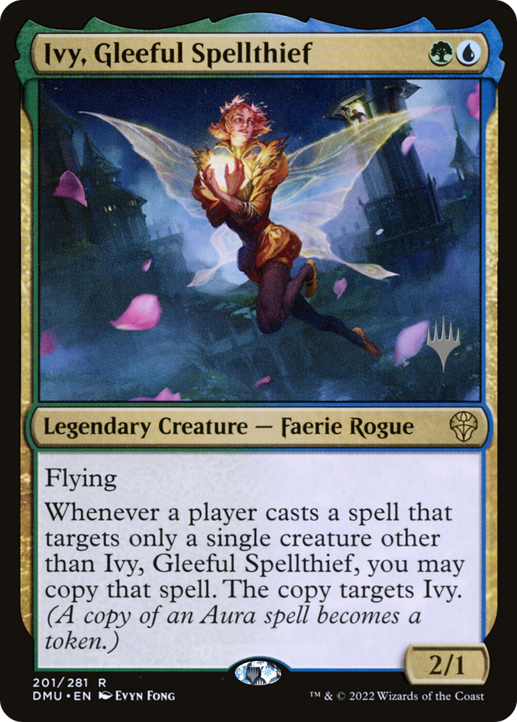 Ivy, Gleeful Spellthief (PPDMU-201P) - Dominaria United Promos