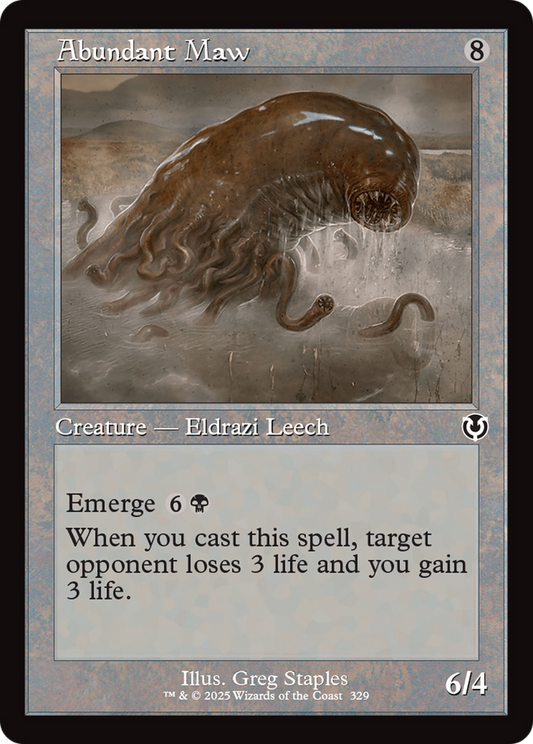 Abundant Maw (INR-329) - Innistrad Remastered Foil