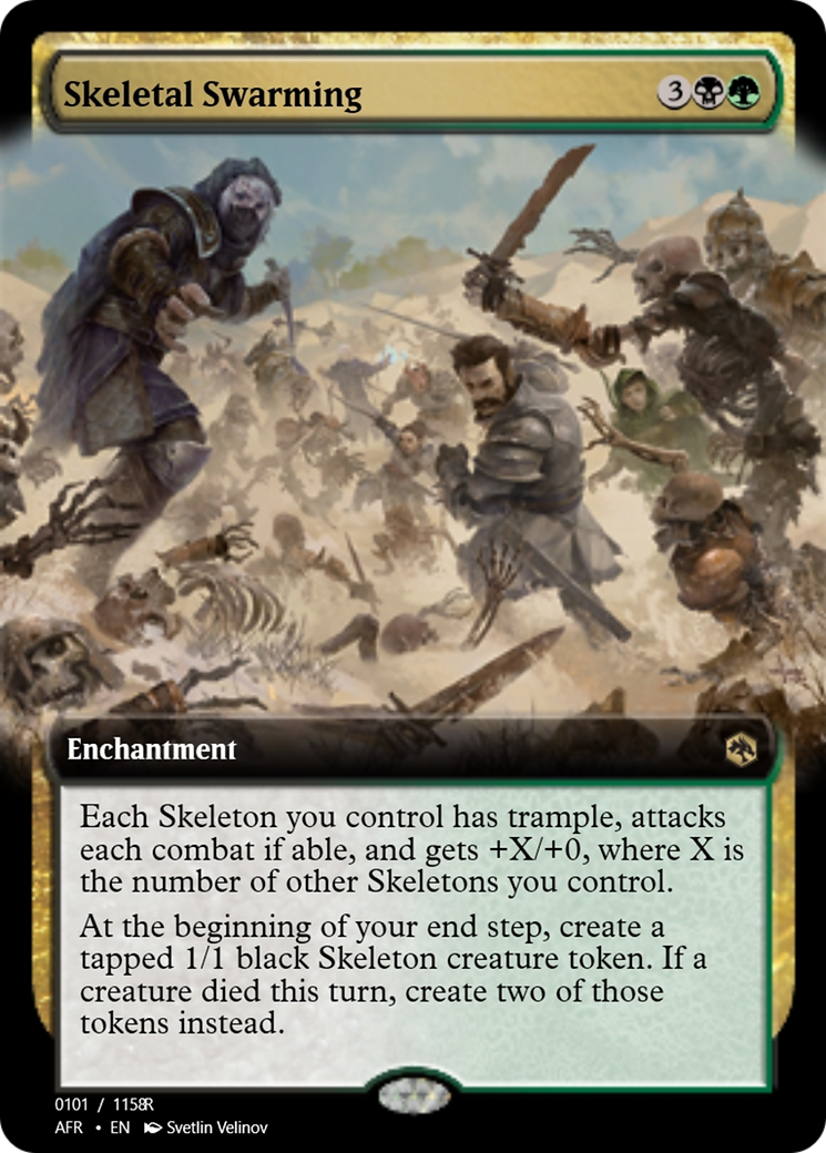 Skeletal Swarming (PRM-92818) - Magic Online Promos
