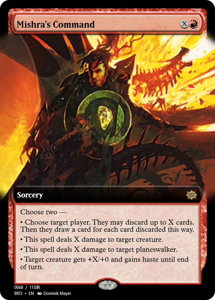 Mishra's Command (PRM-105744) - Magic Online Promos Foil