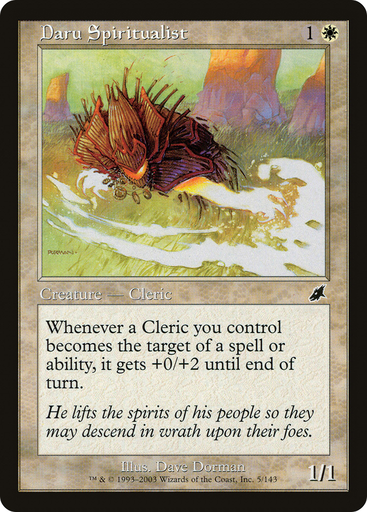 Daru Spiritualist (SCG-005) - Scourge