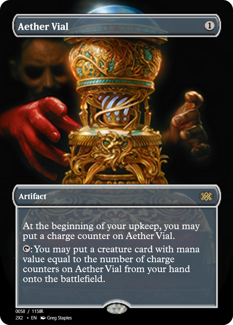 Aether Vial (PRM-102329) - Magic Online Promos Foil