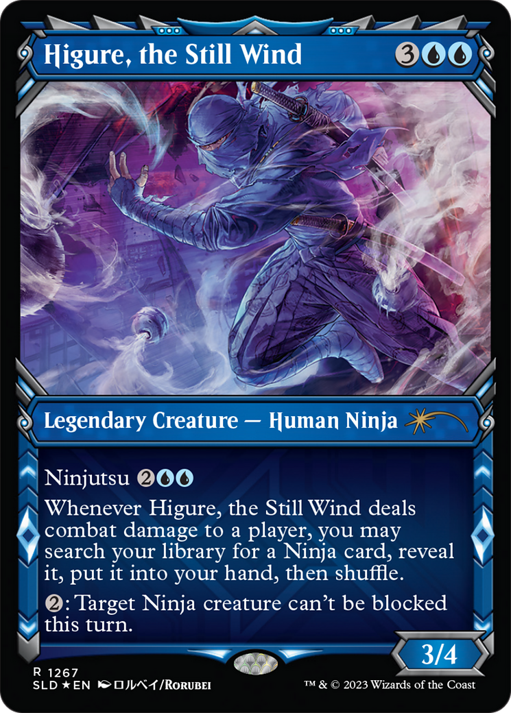Higure, the Still Wind (SLD-1267) - Secret Lair Drop: (Showcase) Foil