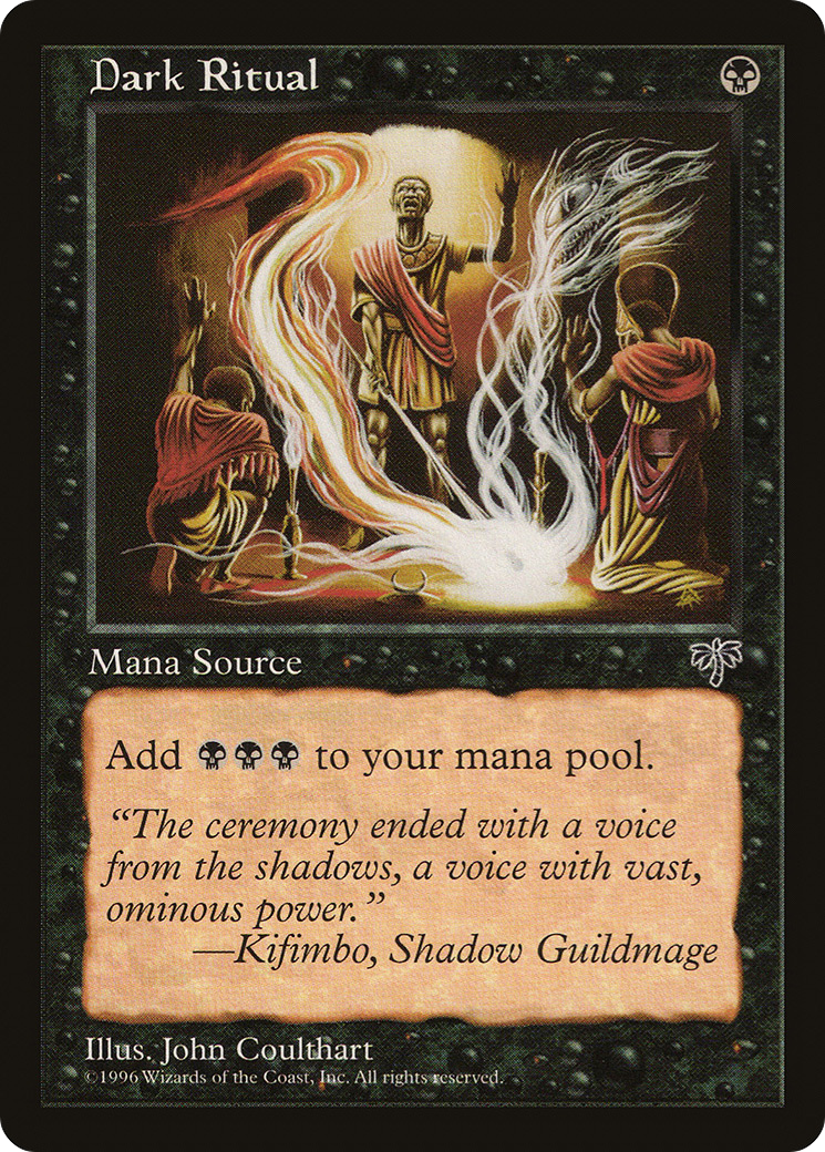 Dark Ritual (MIR-) - Mirage