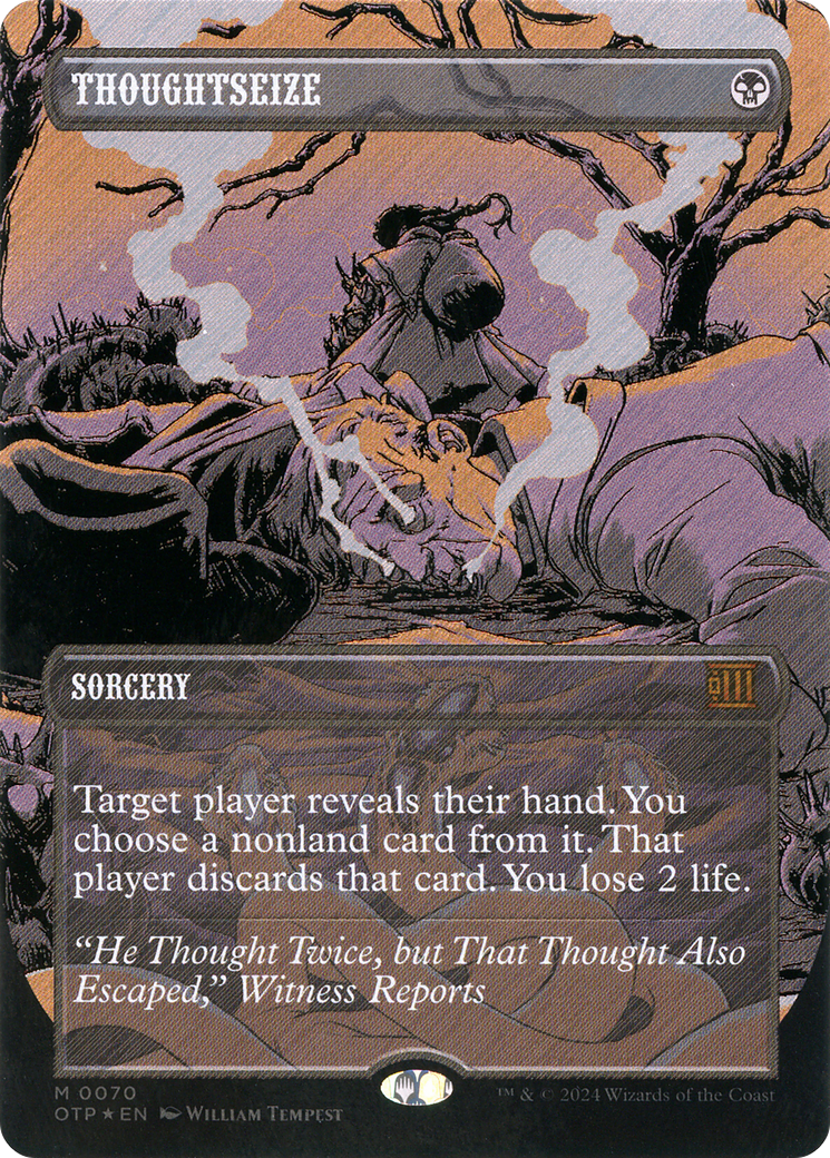 Thoughtseize (OTP-070) - Breaking News (Borderless) Foil