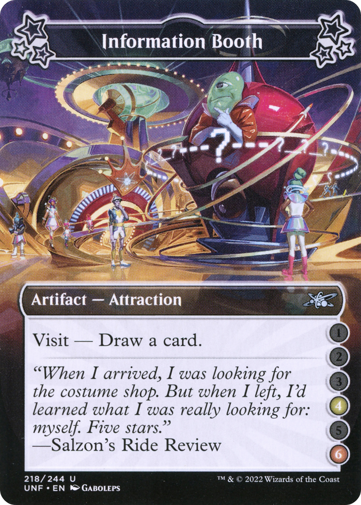 Information Booth (UNF-218C) - Unfinity Foil