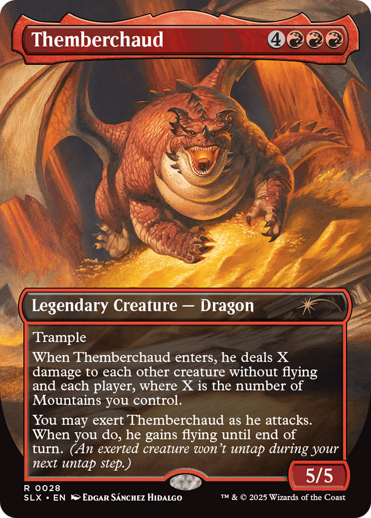 Themberchaud (SLD-728) - Secret Lair Drop (Borderless) Foil