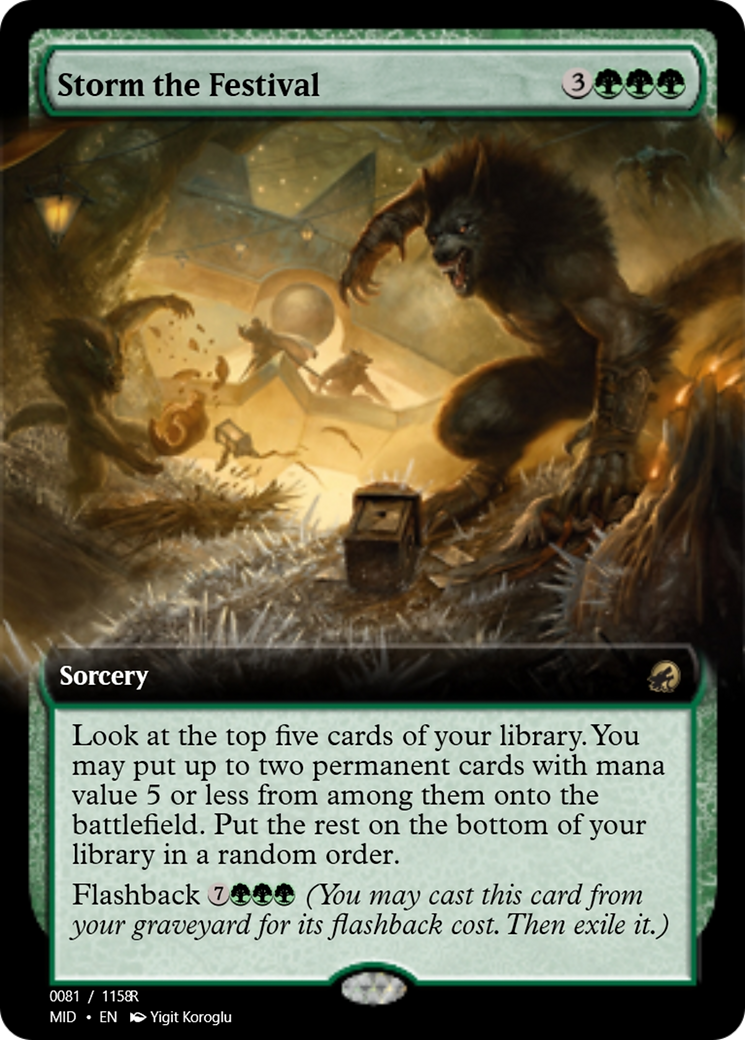 Storm the Festival (PRM-94042) - Magic Online Promos Foil