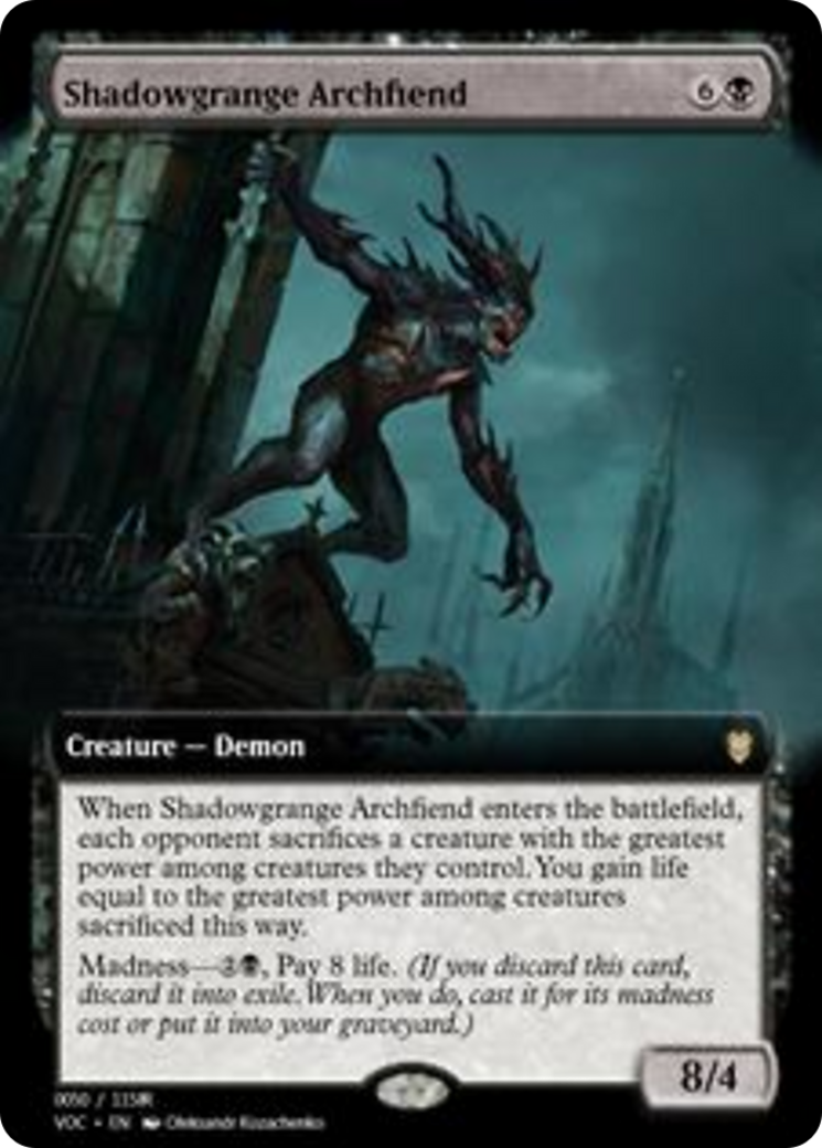 Shadowgrange Archfiend (PRM-95339) - Magic Online Promos
