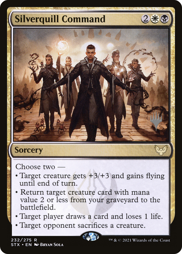 Silverquill Command (PPSTX-232) - Strixhaven: School of Mages Promos