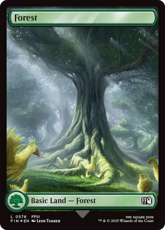Forest (0576) (Surge Foil) (FIN-576) - FINAL FANTASY Foil