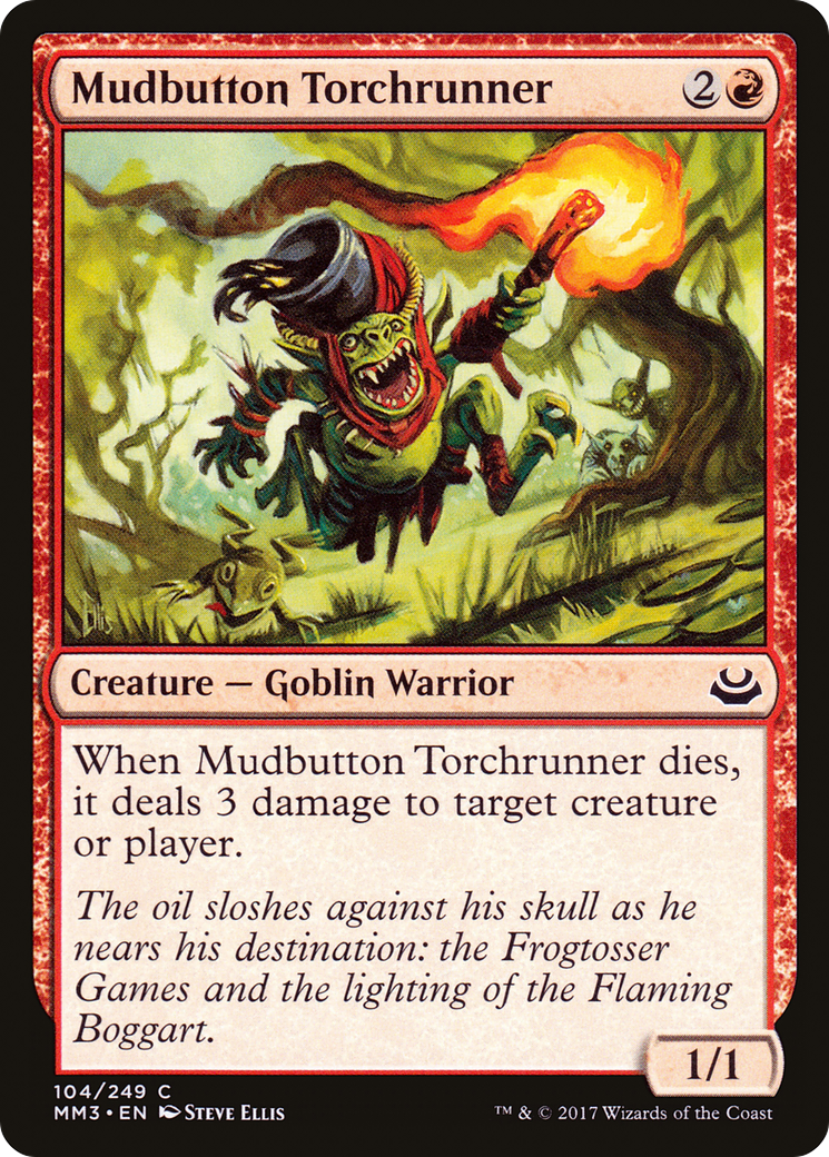 Mudbutton Torchrunner (MM3-104) - Modern Masters 2017