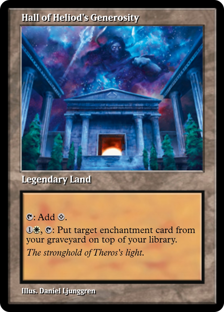Hall of Heliod's Generosity (PRM-91395) - Magic Online Promos Foil
