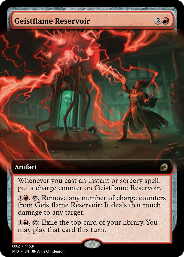 Geistflame Reservoir (PRM-94004) - Magic Online Promos Foil