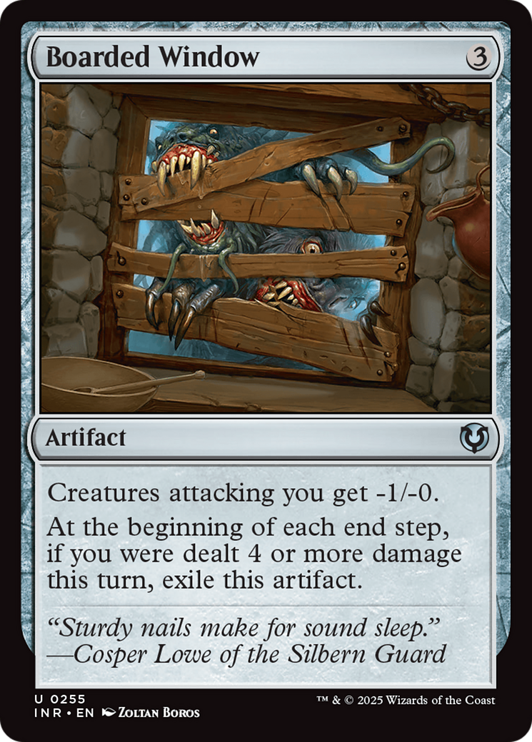 Boarded Window (INR-255) - Innistrad Remastered Foil