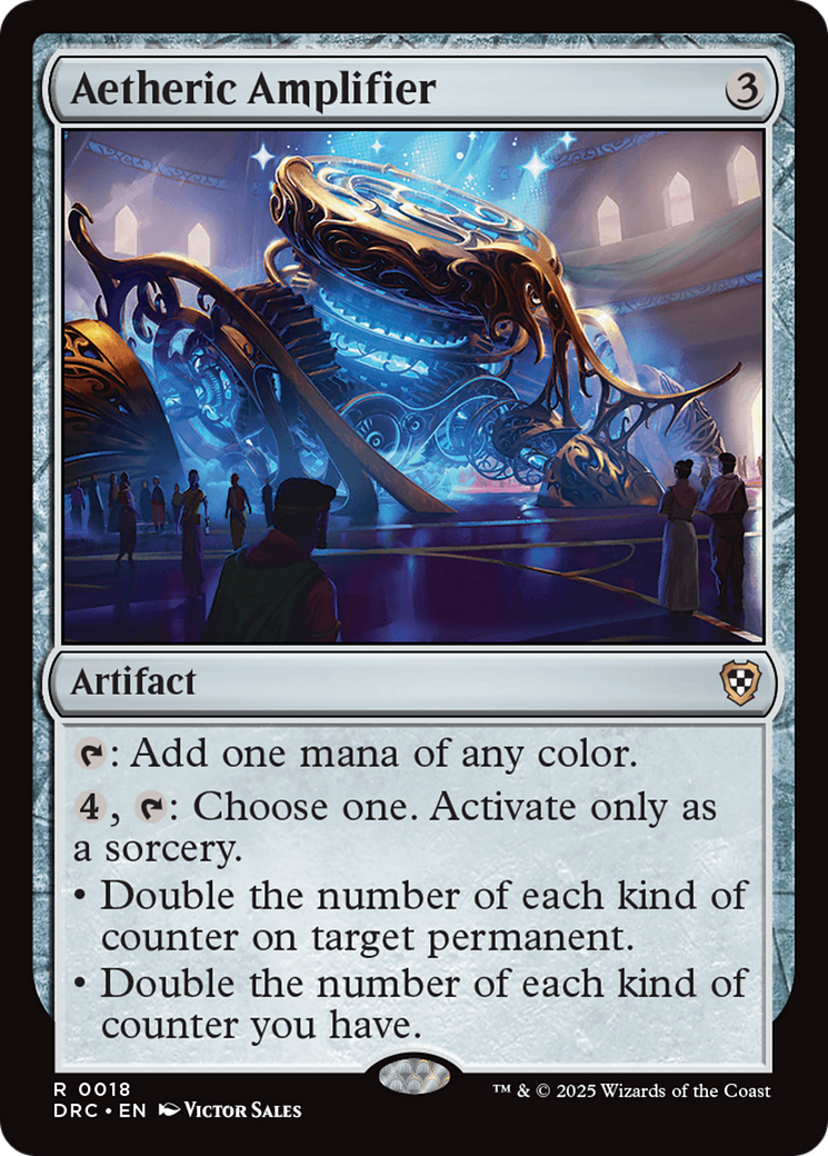 Aetheric Amplifier (DRC-018) - Commander: Aetherdrift