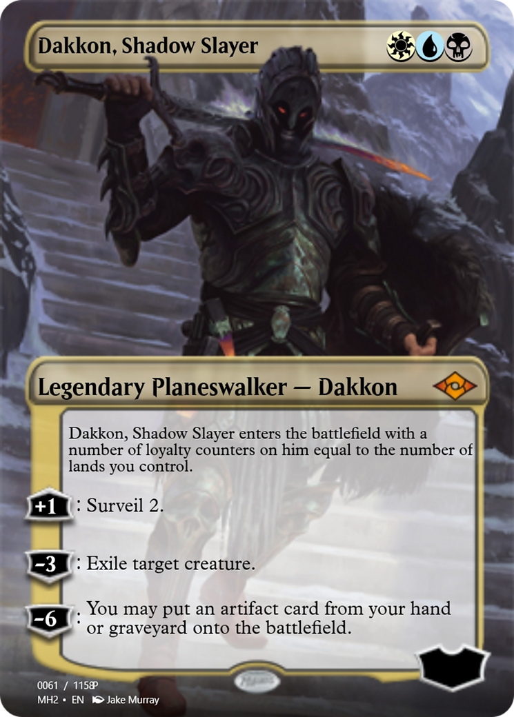 Dakkon, Shadow Slayer (PRM-91323) - Magic Online Promos Foil
