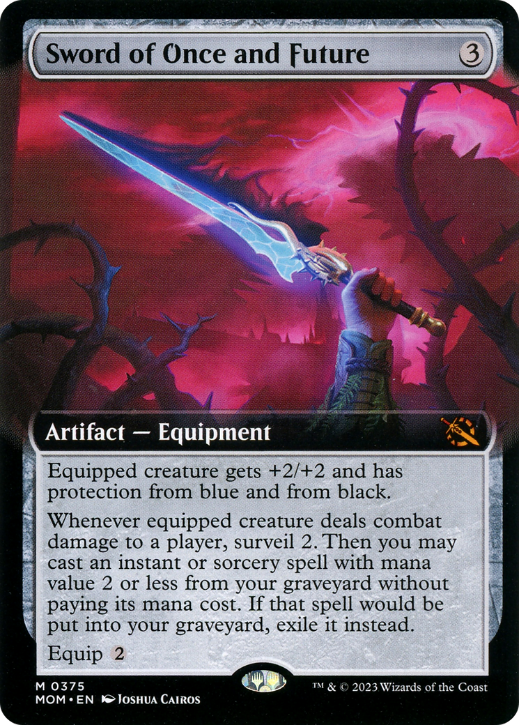Sword of Once and Future (MOM-375) - March of the Machine: (Extended Art)