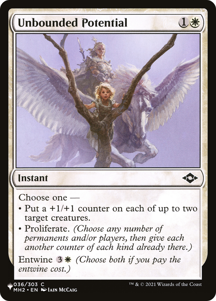 Unbounded Potential (LIST-036/303) - The List