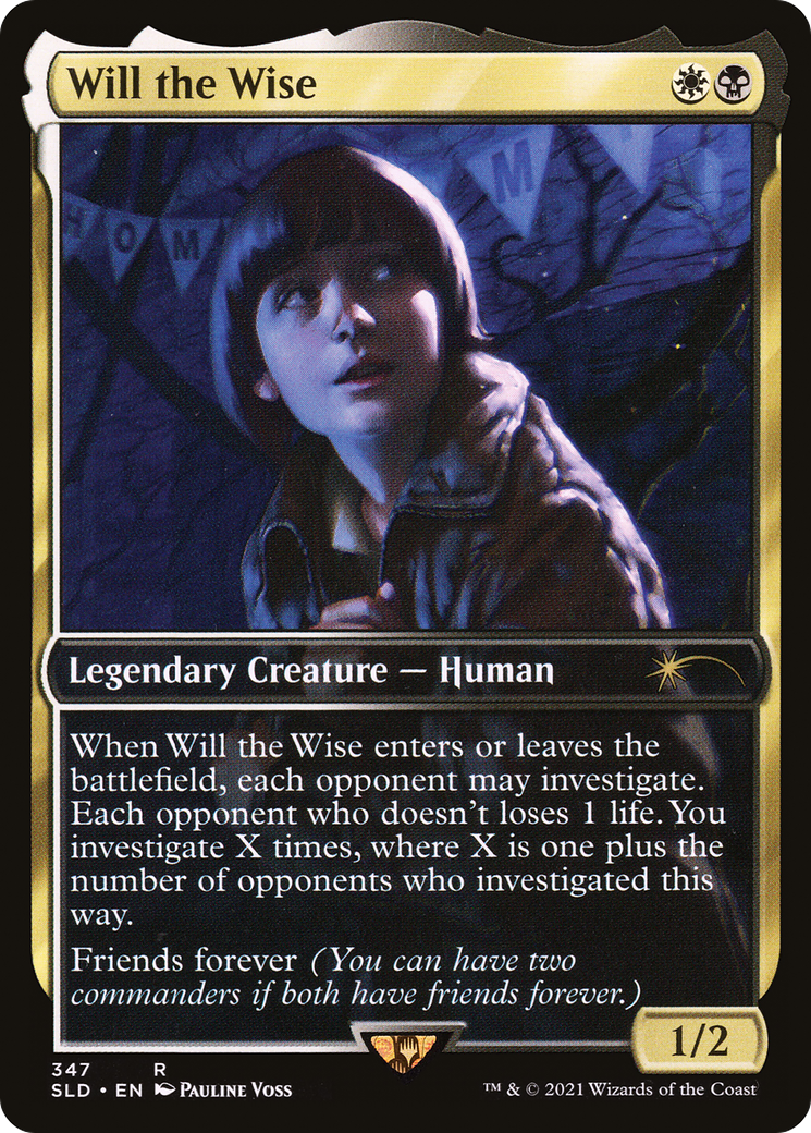 Wernog, Rider's Chaplain (SLD-347) - Secret Lair Drop / Will the Wise Foil