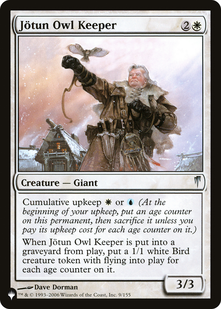 Jötun Owl Keeper (LIST-9/155) - The List