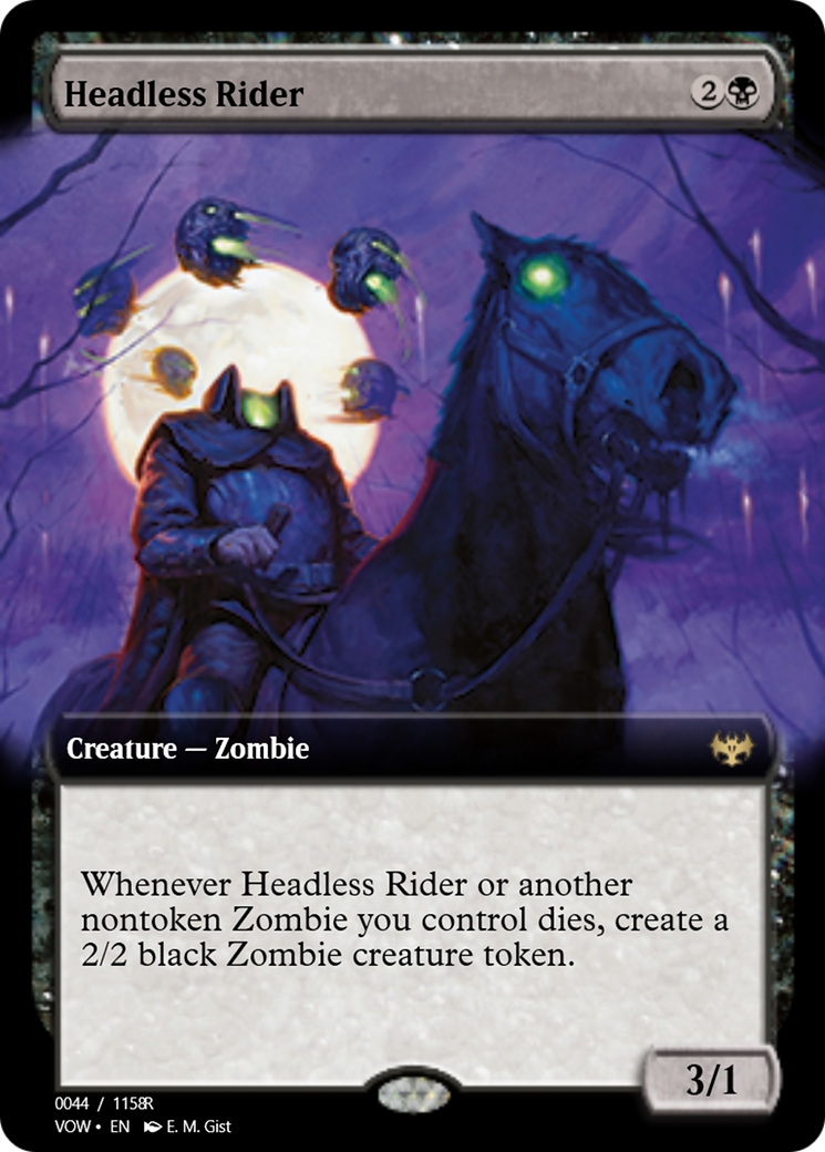 Headless Rider (PRM-95327) - Magic Online Promos Foil