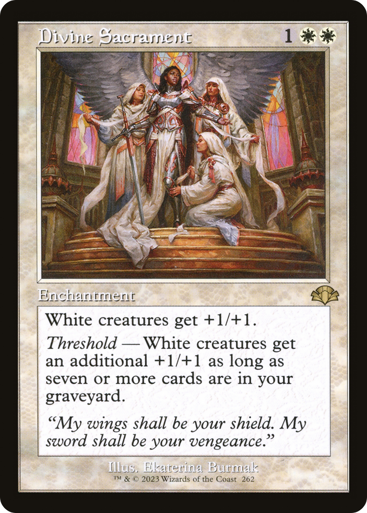Divine Sacrament (DMR-262) - Dominaria Remastered