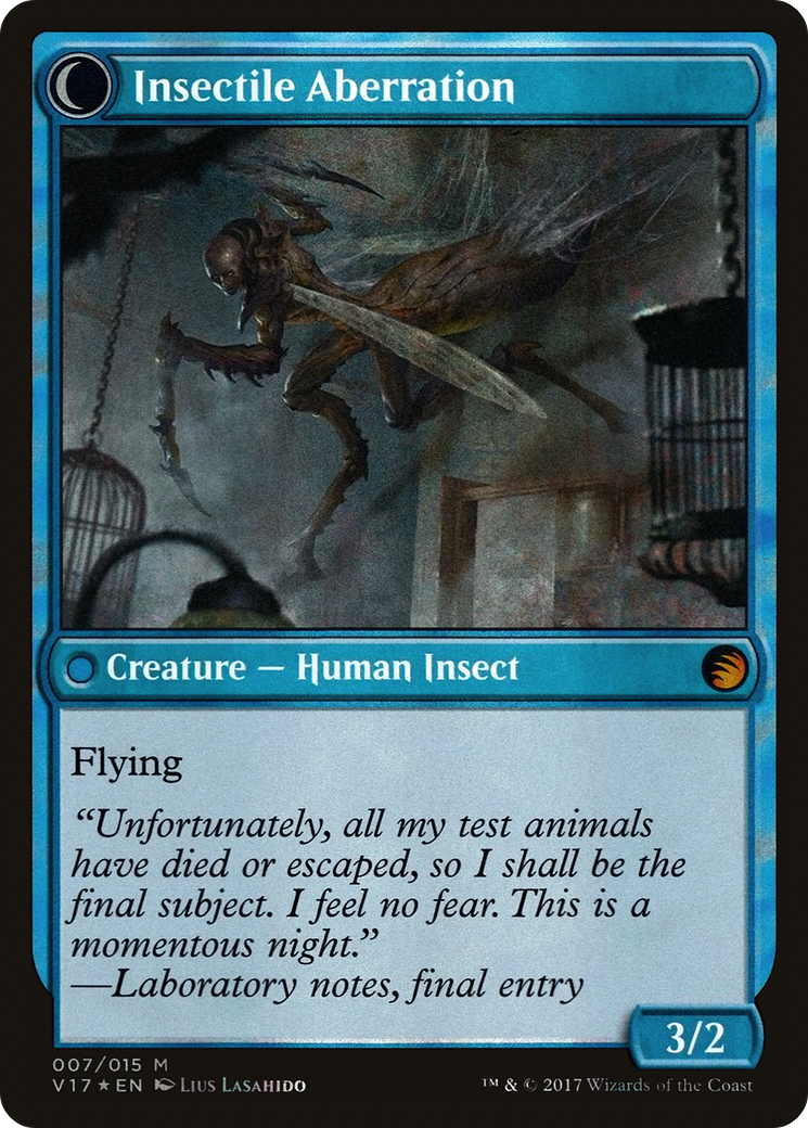 Delver of Secrets (V17-007) - From the Vault: Transform: (Double Faced Transform) Foil