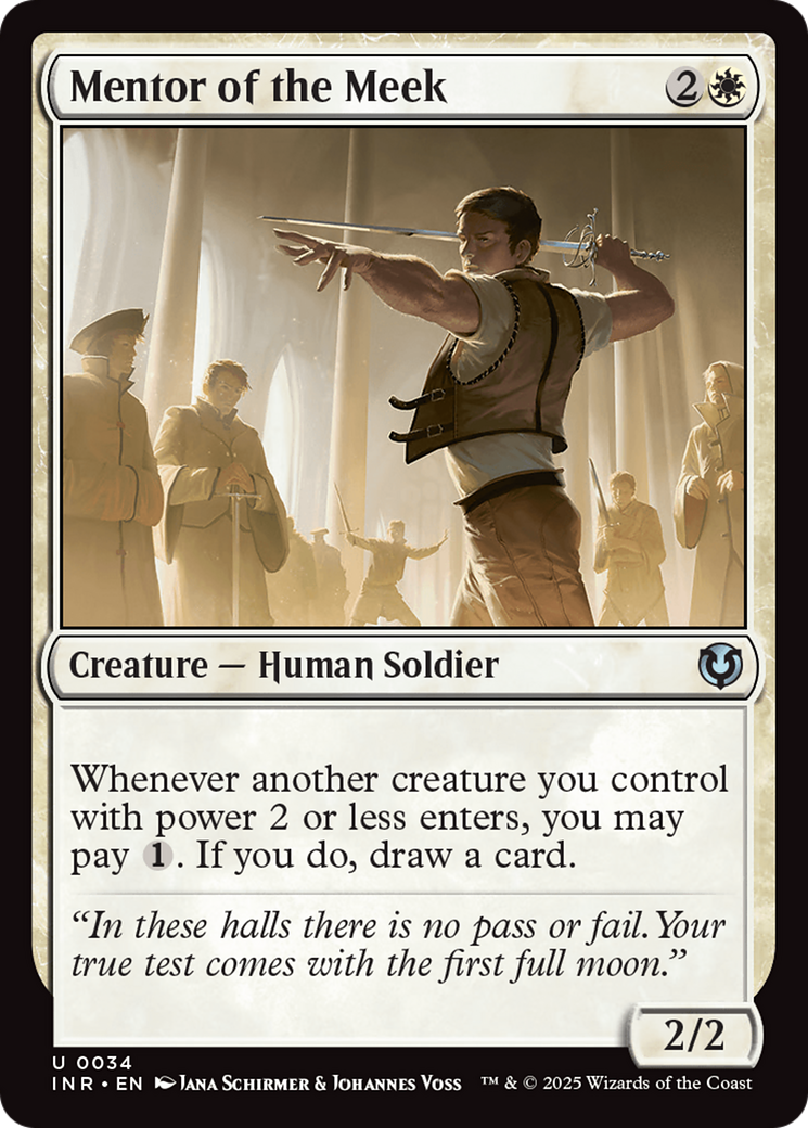 Mentor of the Meek (INR-034) - Innistrad Remastered