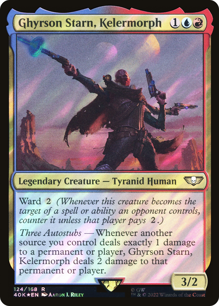 Ghyrson Starn, Kelermorph (40K-124) - Warhammer 40,000 Commander Foil