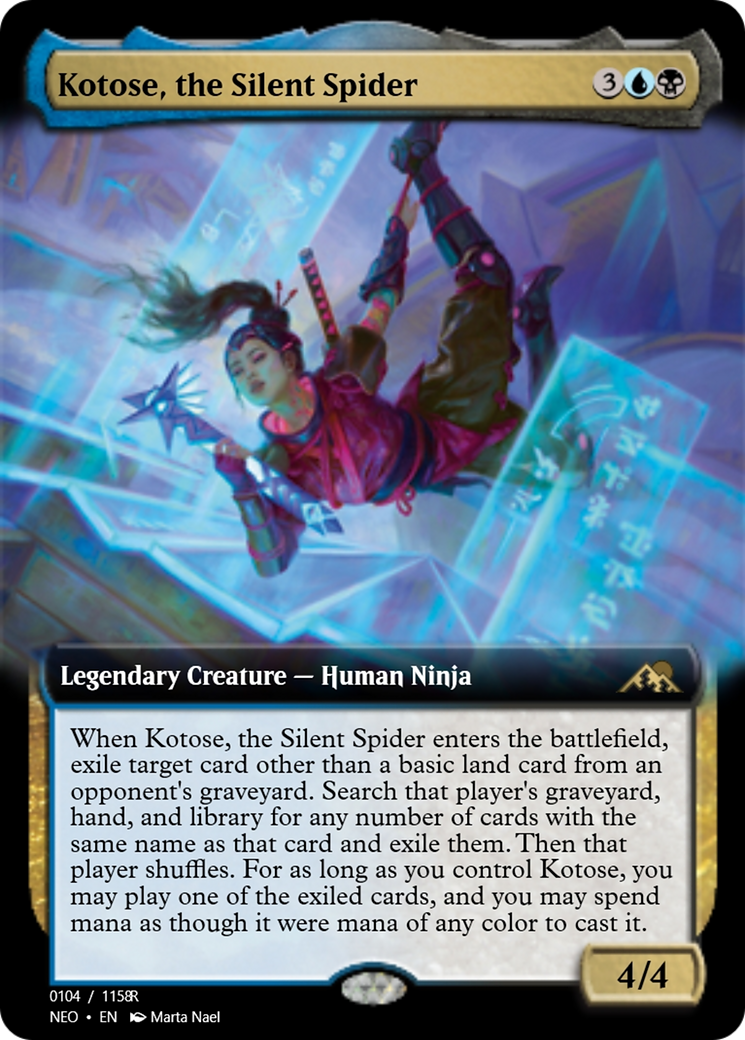 Kotose, the Silent Spider (PRM-98071) - Magic Online Promos