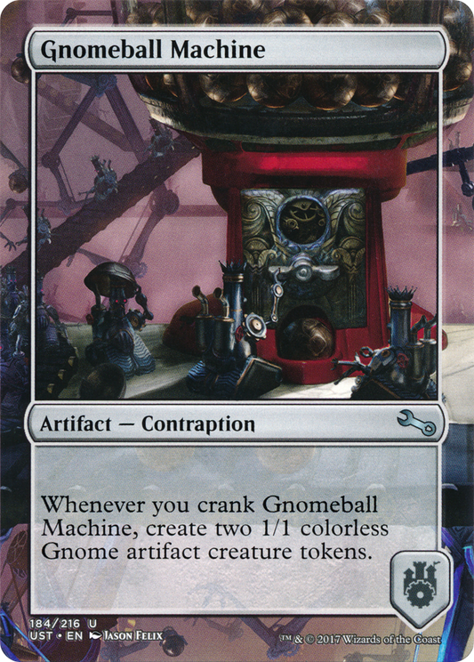 Gnomeball Machine (UST-184) - Unstable (Borderless) Foil