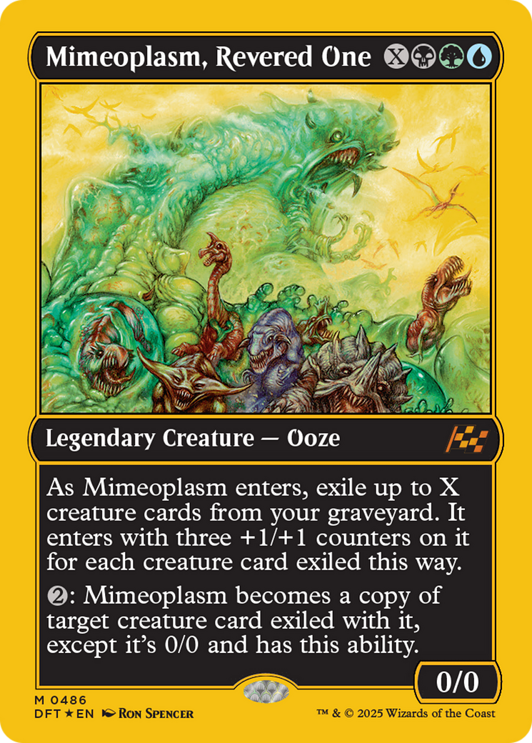 Mimeoplasm, Revered One (DFT-486) - Aetherdrift Foil